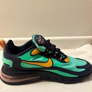 Nike Kids Air Max 270 React - Teal and Orange